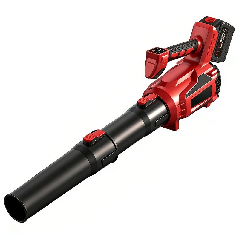 Outdoor Power Tool Kit - เครื่องเป่าลมใบพัดลิเธียมไอออนแบบดั้งเดิม พัดลมเทอร์โบอุตสาหกรรมกำลังสูง เครื่องกำจัดฝุ่น ขี้เถ้า หิมะ แบบพกพา