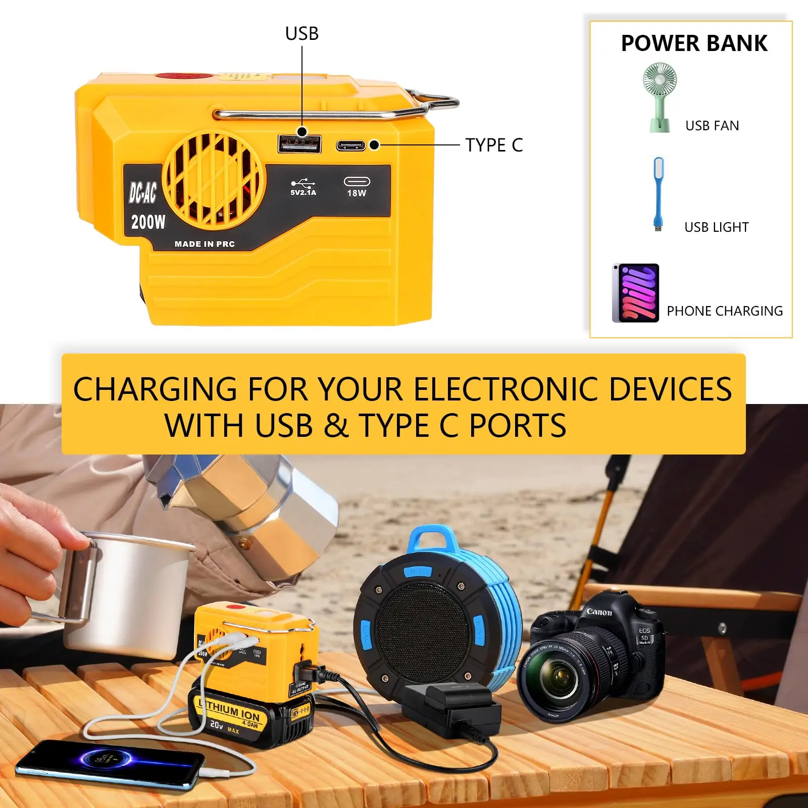 เครื่องกำเนิดไฟฟ้าสำหรับตั้งแค - Ac Outdoor Power บทวิจารณ์และราคา