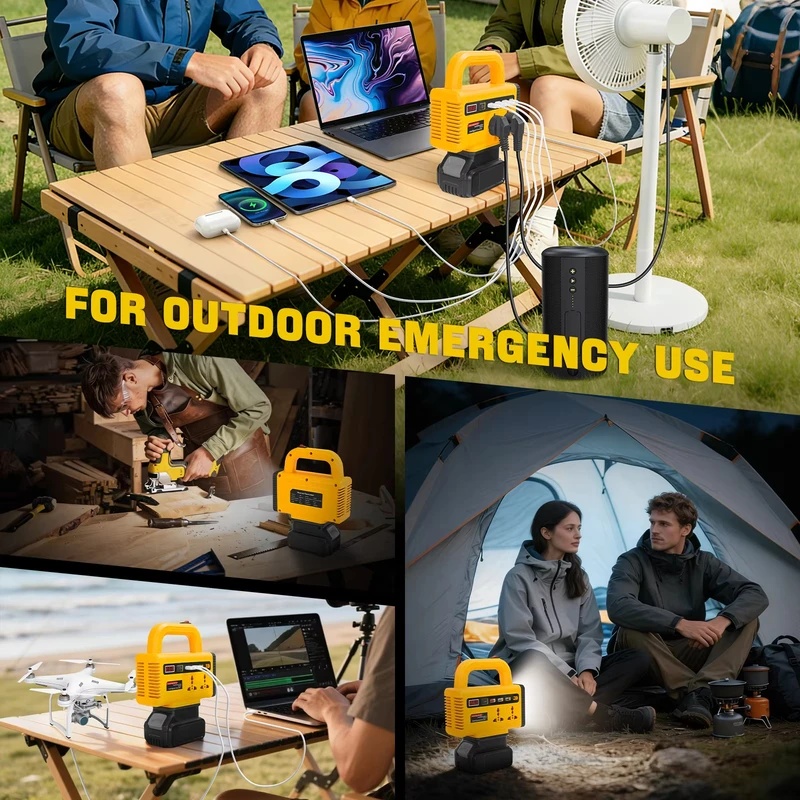เครื่องแปลงไฟแบบพกพา กำลังไฟ 1 - Outdoor Power Adapter Usb C บทวิจารณ์และราคา